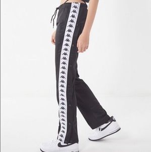 Kappa Pants - Women’s Black Kappa Track Pants Kappa Pants - Women’s Black Kappa Track Pants